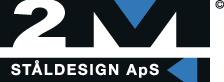 Logo 2M ståldesign